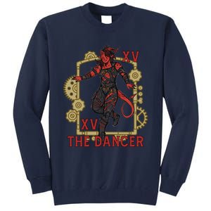 Karlach The Dancer Tarot Card Karlach Video Games Tall Sweatshirt