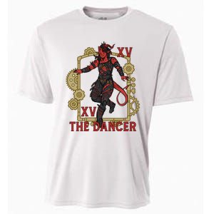 Karlach The Dancer Tarot Card Karlach Video Games Cooling Performance Crew T-Shirt