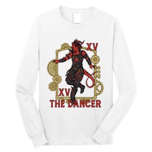 Karlach The Dancer Tarot Card Karlach Video Games Long Sleeve Shirt