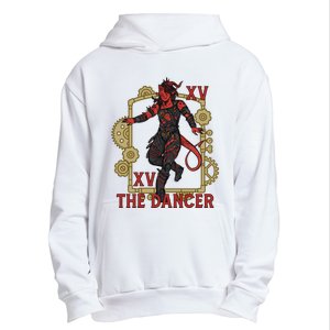 Karlach The Dancer Tarot Card Karlach Video Games Urban Pullover Hoodie