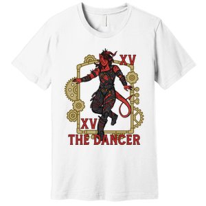 Karlach The Dancer Tarot Card Karlach Video Games Premium T-Shirt