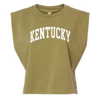 Kentucky Throwback Design Classic Garment-Dyed Women's Muscle Tee