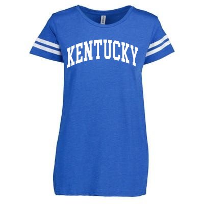 Kentucky Throwback Design Classic Enza Ladies Jersey Football T-Shirt