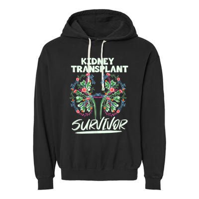 Kidney Transplant Design For An Organ Recipient Garment-Dyed Fleece Hoodie