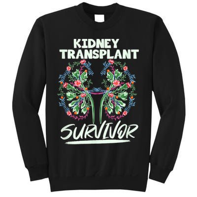 Kidney Transplant Design For An Organ Recipient Sweatshirt