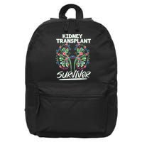 Kidney Transplant Design For An Organ Recipient 16 in Basic Backpack
