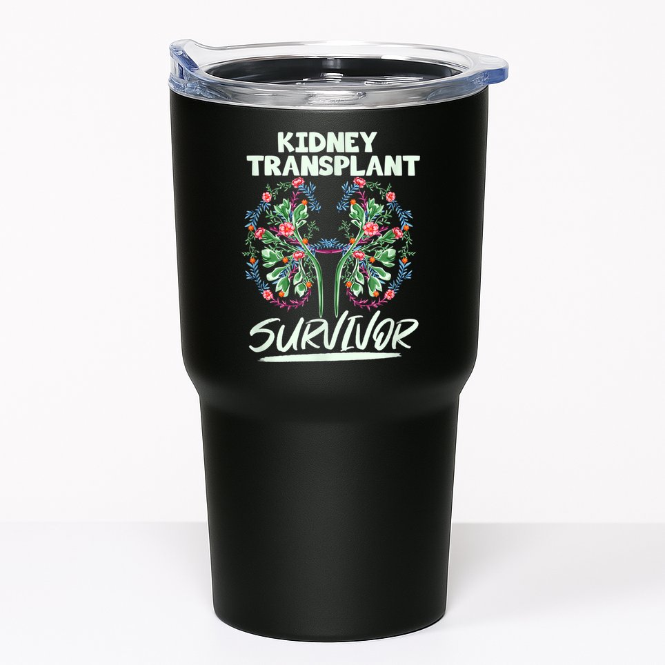 Kidney Transplant Design For An Organ Recipient Tumbler