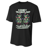 Kidney Transplant Design For An Organ Recipient Performance Sprint T-Shirt