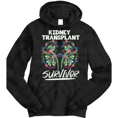 Kidney Transplant Design For An Organ Recipient Tie Dye Hoodie