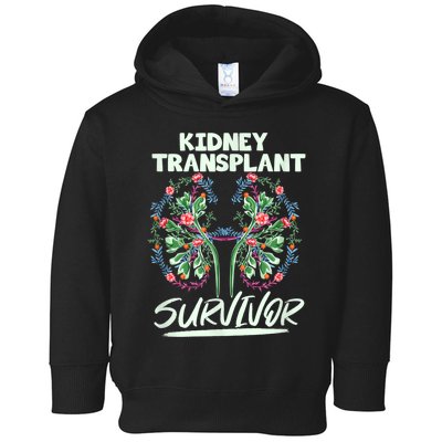 Kidney Transplant Design For An Organ Recipient Toddler Hoodie