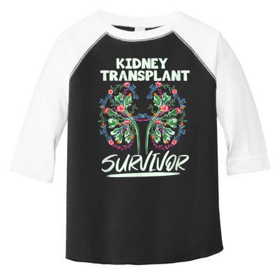 Kidney Transplant Design For An Organ Recipient Toddler Fine Jersey T-Shirt