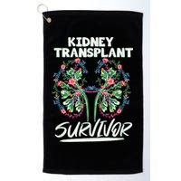 Kidney Transplant Design For An Organ Recipient Golf Towel