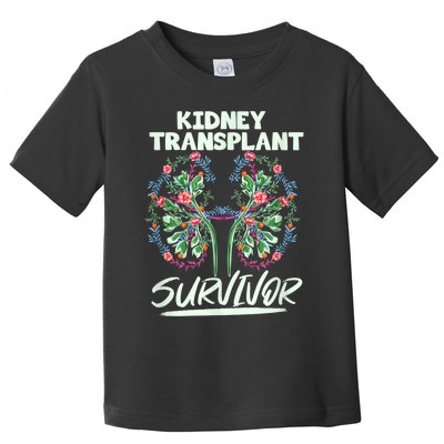 Kidney Transplant Design For An Organ Recipient Toddler T-Shirt