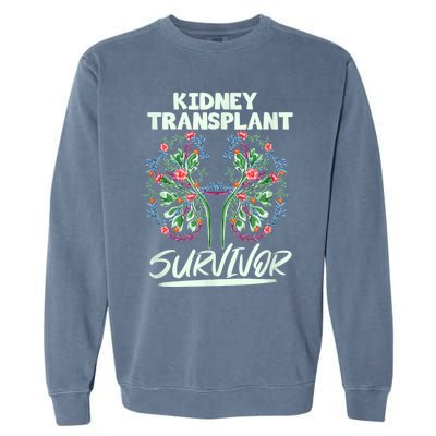 Kidney Transplant Design For An Organ Recipient Garment-Dyed Sweatshirt