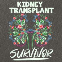 Kidney Transplant Design For An Organ Recipient Cotton Canvas Backpack