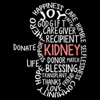 Kidney Transplant Donor Donate Surgery Recovery Cooling Performance Crew T-Shirt