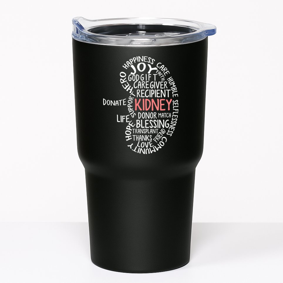 Kidney Transplant Donor Donate Surgery Recovery Tumbler