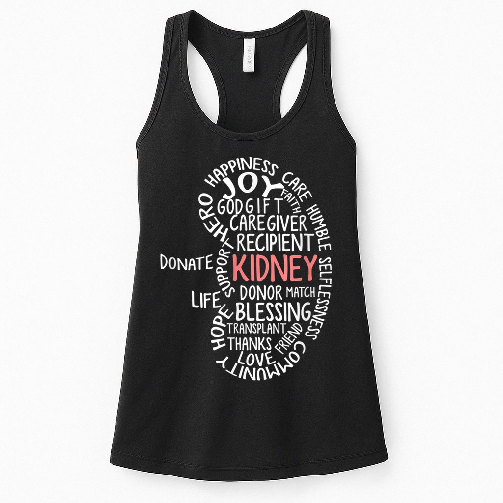 Kidney Transplant Donor Donate Surgery Recovery Womens Tank Top