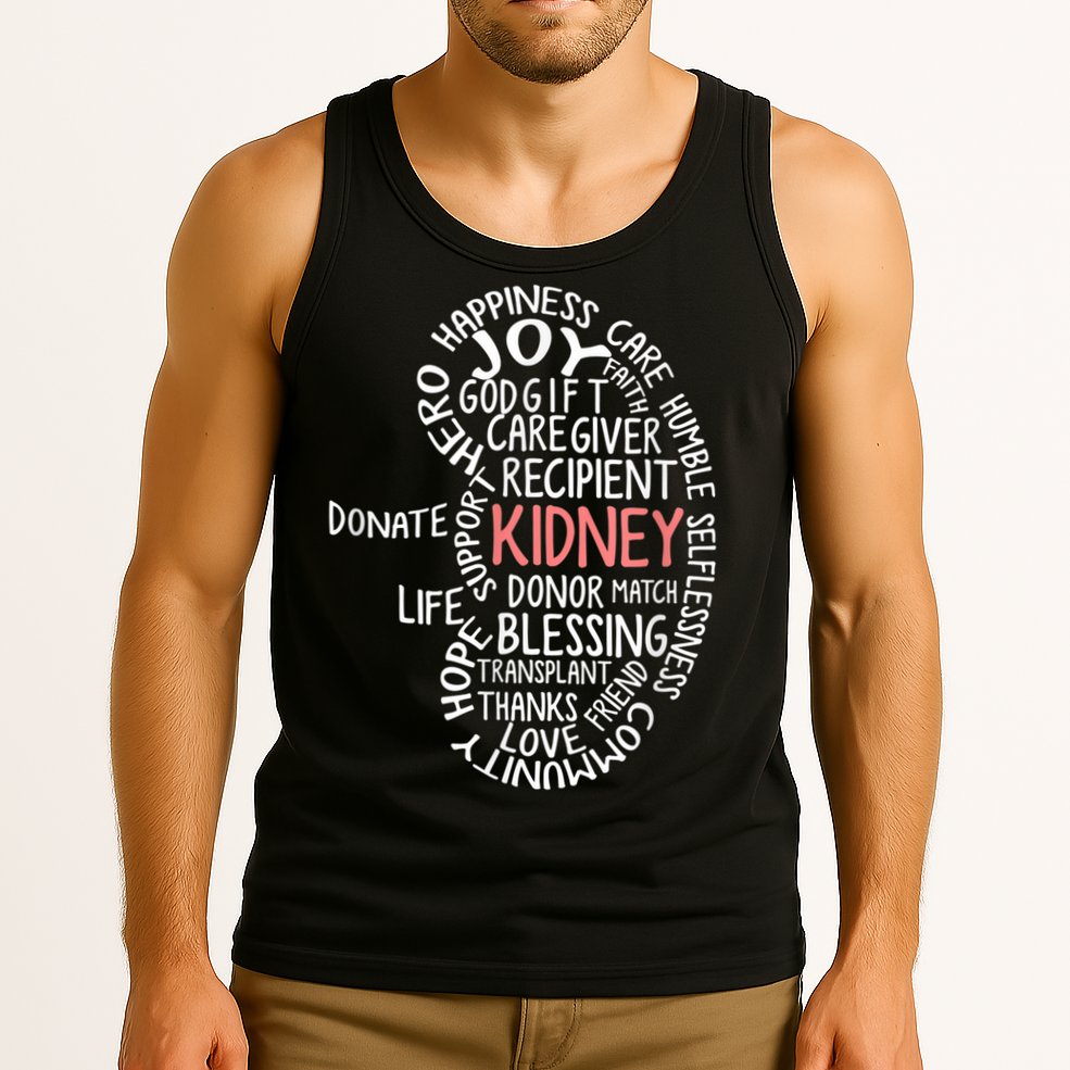 Kidney Transplant Donor Donate Surgery Recovery Tank Top