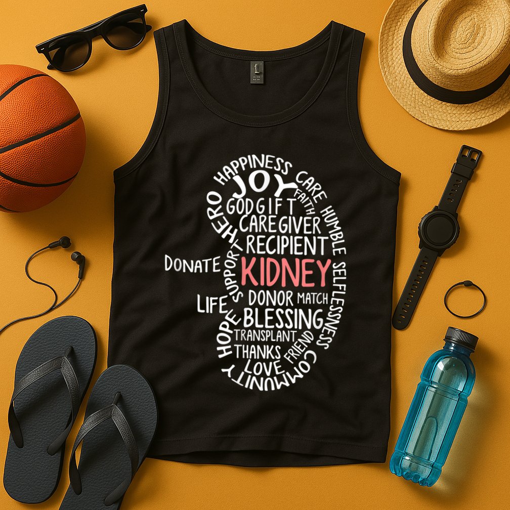 Kidney Transplant Donor Donate Surgery Recovery Tank Top