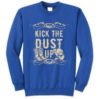 Kick The Dust Up Cow Cow Western Great Gift Sweatshirt