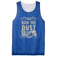 Kick The Dust Up Cow Cow Western Great Gift Mesh Reversible Basketball Jersey Tank