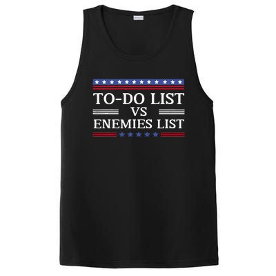 Kamala To Do List Vs Trump Enemies List PosiCharge Competitor Tank