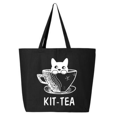 Kit Tea Funny Cat Lover 25L Jumbo Tote