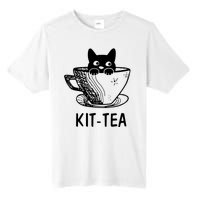 Kit Tea Funny Cat Lover Tall Fusion ChromaSoft Performance T-Shirt