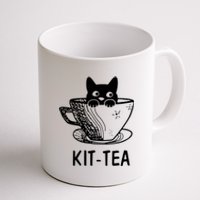 Kit Tea Funny Cat Lover Coffee Mug