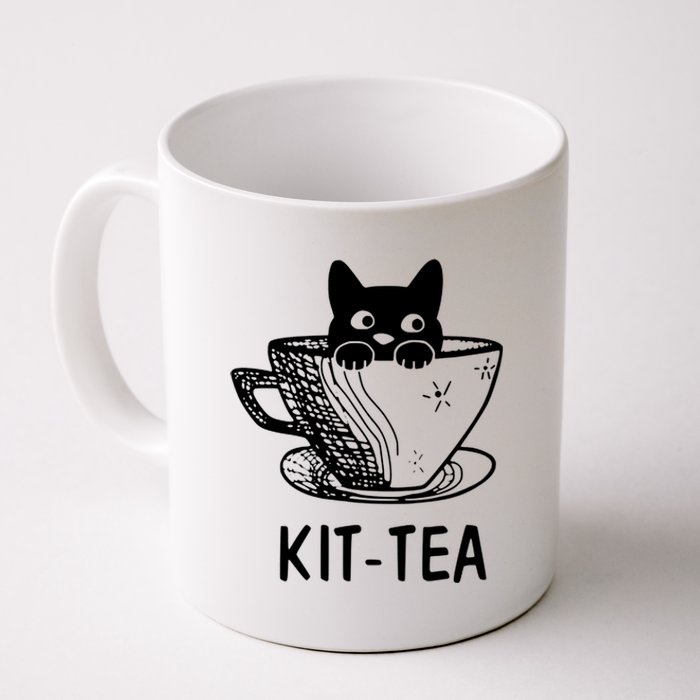 Kit Tea Funny Cat Lover Coffee Mug