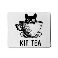 Kit Tea Funny Cat Lover Mousepad