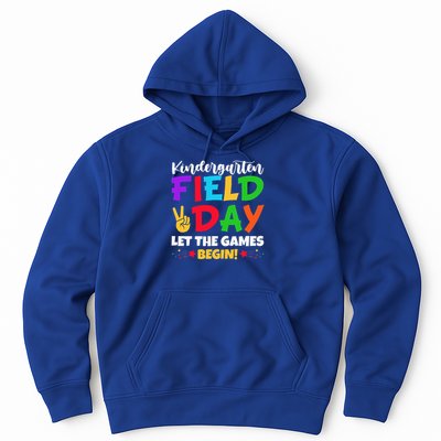 Kindergarten Teacher Field Day 2025 Let The Games Begin Hoodie