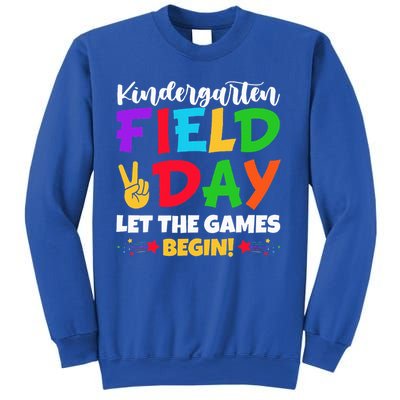 Kindergarten Teacher Field Day 2025 Let The Games Begin Sweatshirt