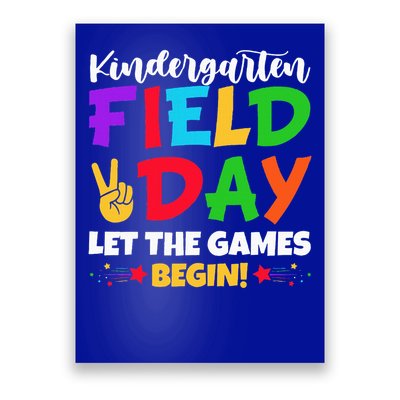 Kindergarten Teacher Field Day 2025 Let The Games Begin Poster