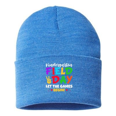 Kindergarten Teacher Field Day 2025 Let The Games Begin Sustainable Knit Beanie