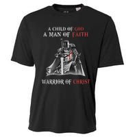 Knight Templar Faith Warrior Of Christ Cooling Performance Crew T-Shirt