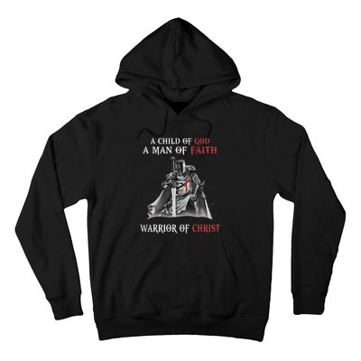 Knight Templar Faith Warrior Of Christ Hoodie