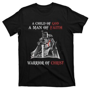 Knight Templar Faith Warrior Of Christ T-Shirt