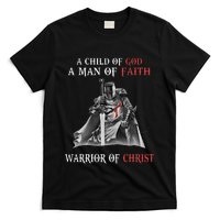 Knight Templar Faith Warrior Of Christ T-Shirt