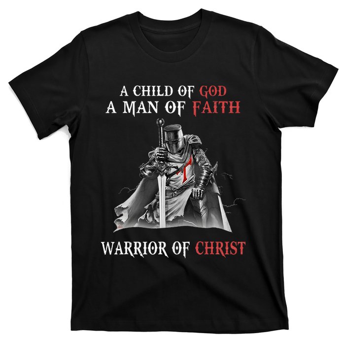 Knight Templar Faith Warrior Of Christ T-Shirt