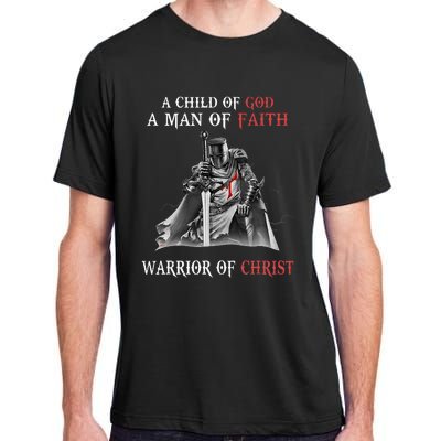 Knight Templar Faith Warrior Of Christ Adult ChromaSoft Performance T-Shirt