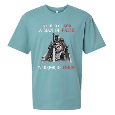 Knight Templar Faith Warrior Of Christ Sueded Cloud Jersey T-Shirt