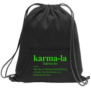 Karmala The Fate Of A Lifelong Criminal Karmala Sweatshirt Cinch Pack Bag