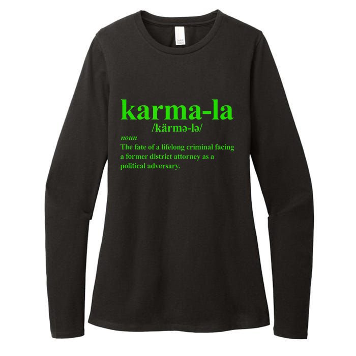 Karmala The Fate Of A Lifelong Criminal Karmala Womens CVC Long Sleeve Shirt