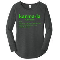 Karmala The Fate Of A Lifelong Criminal Karmala Women's Perfect Tri Tunic Long Sleeve Shirt