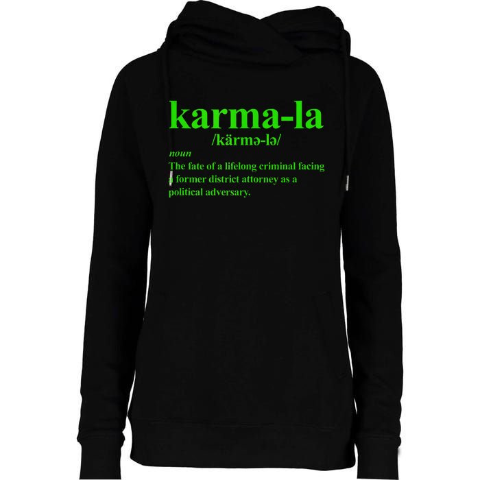 Karmala The Fate Of A Lifelong Criminal Karmala Womens Funnel Neck Pullover Hood