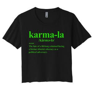 Karmala The Fate Of A Lifelong Criminal Karmala Women's Crop Top Tee