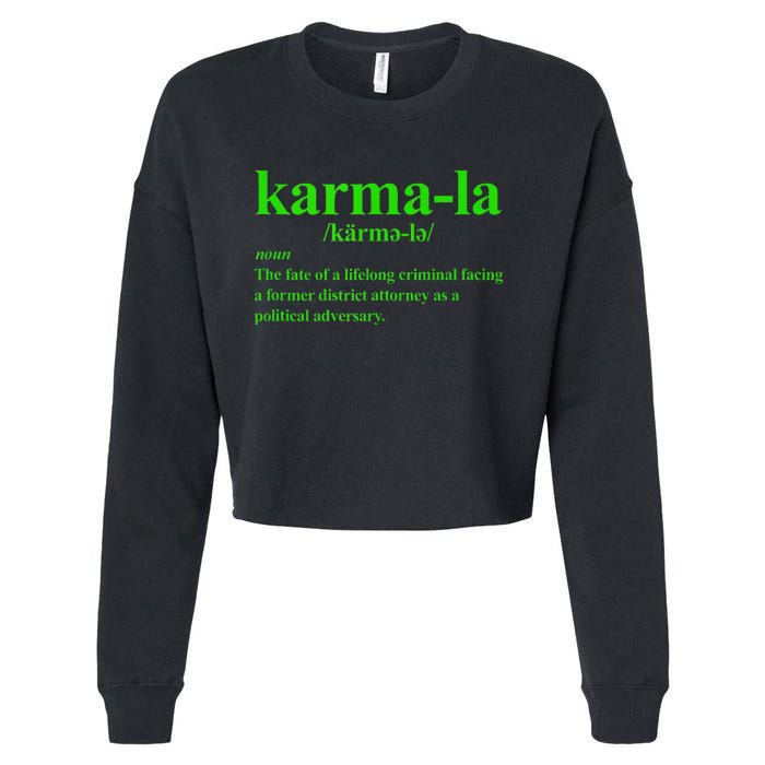 Karmala The Fate Of A Lifelong Criminal Karmala Cropped Pullover Crew