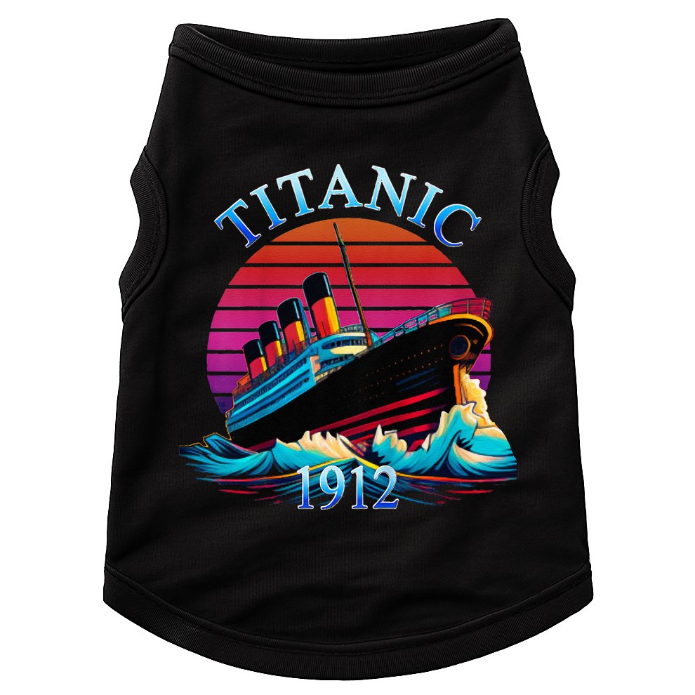 TITANIC 1912 HISTORY COMMEMORATIVE Doggie Tank